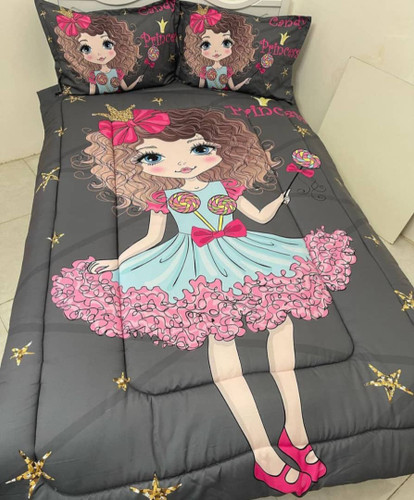 روتختی یکنفره دختر آبنباتی