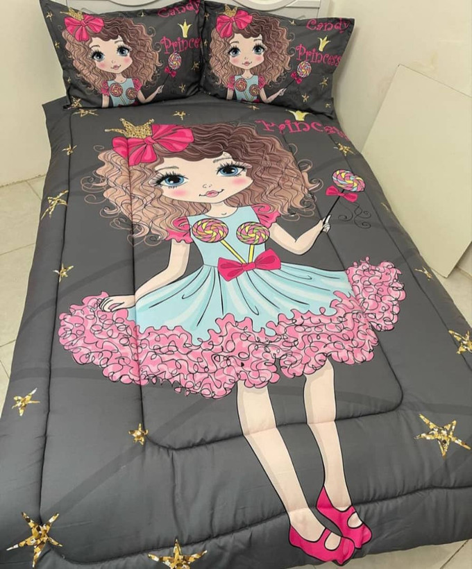 روتختی یکنفره دختر آبنباتی