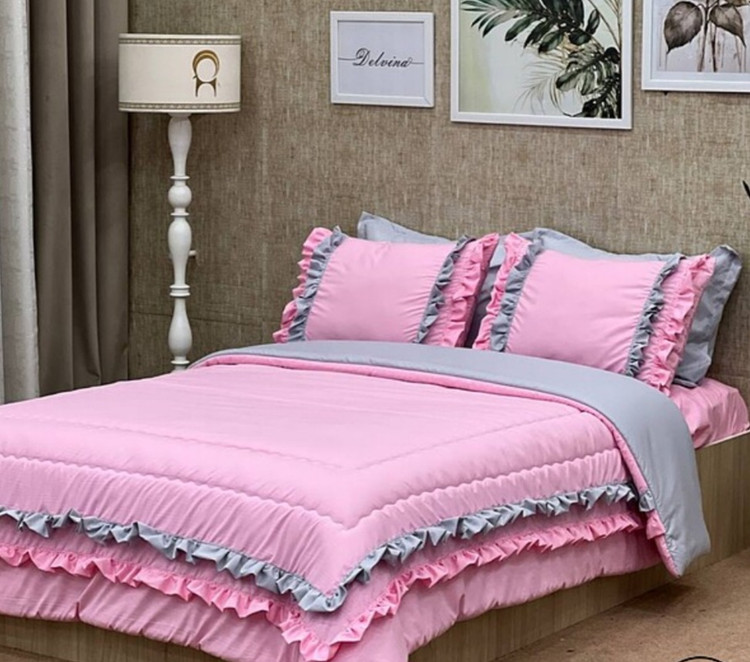 روتختی چیندار صورتی