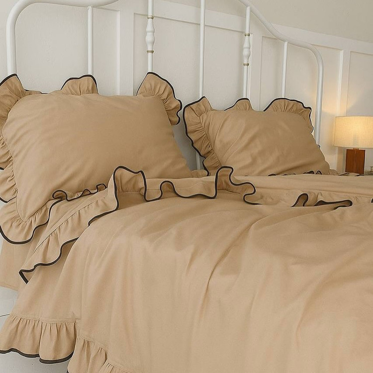 روتختی چیندار مغزی دوزی شده نسکافه ای