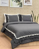 روتختی چیندار طوسی زغالی