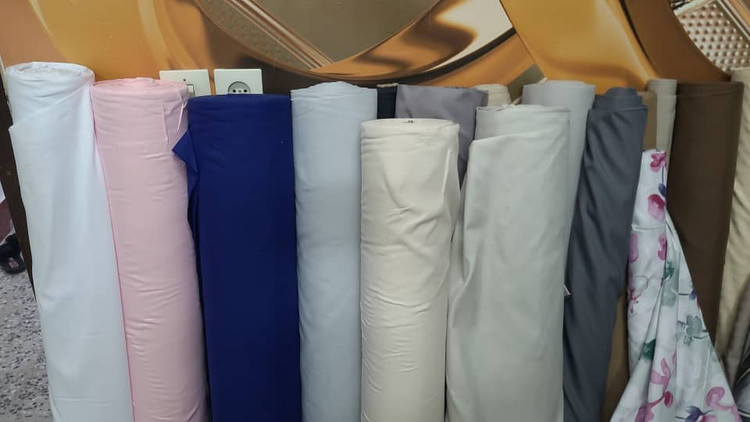 رنگبندی نخ پنبه