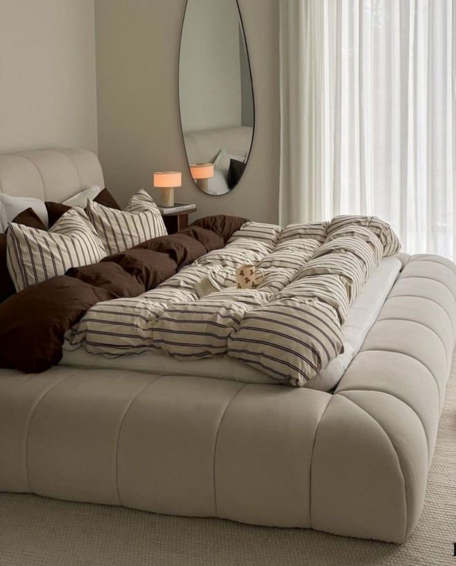 روتختی طرحدار راه راه شکلاتی