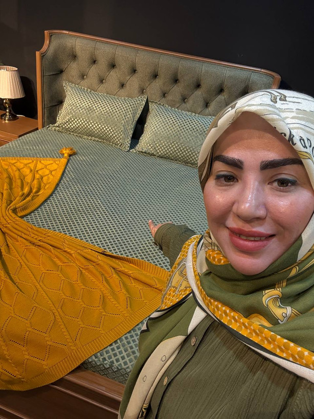 نیمست مخمل رنگ سبز سیج