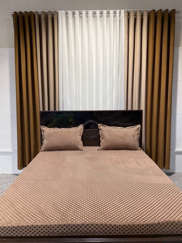 نیمست مخمل کشی شکلاتی